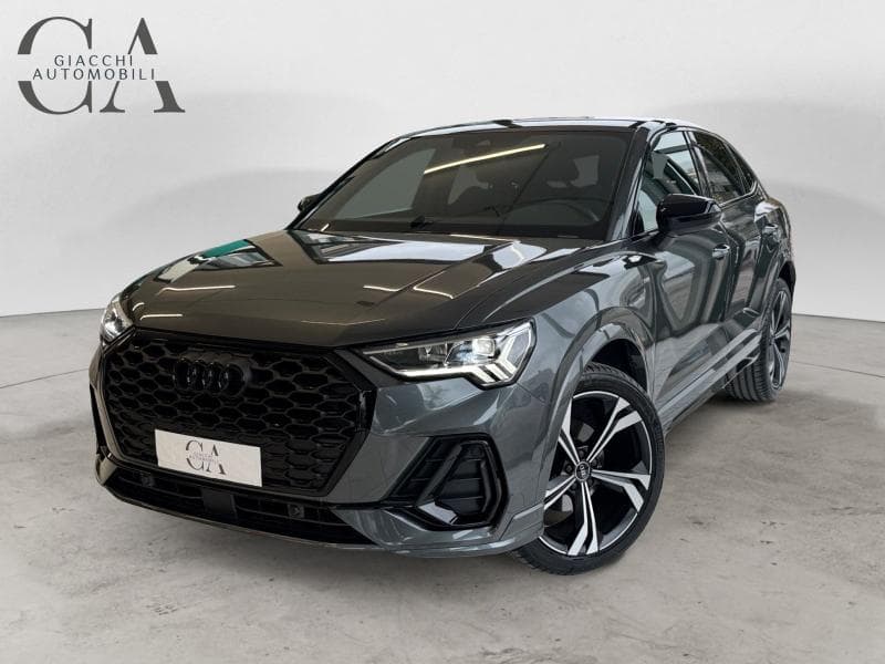 Audi Q3 Sportback 2.0 tdi S line edition 150cv s-tronic Identity Black - 2025 - Auto usata Giacchi Automobili Rovigo